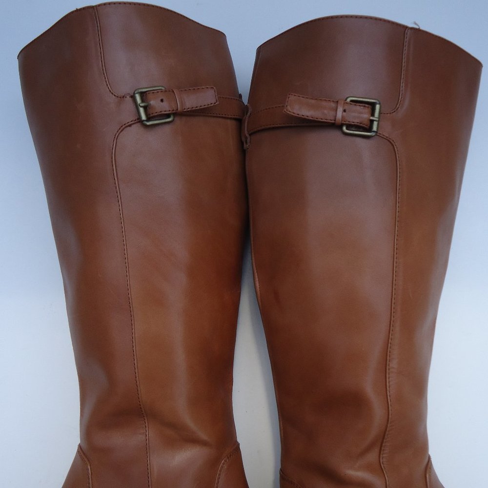 SIZE10.SAM EDELMAN PATTON 2 Leather Riding boots - Picture 10 of 16